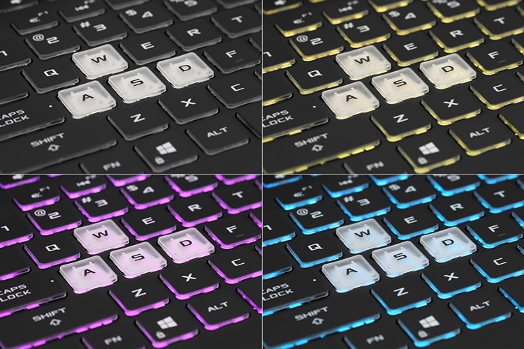 Laptop Asus Gaming Rog Strix G512 i7 10750H/8GB/512GB/144Hz/4GB GTX1650Ti/Win10 (IAL001T) Màu Đen