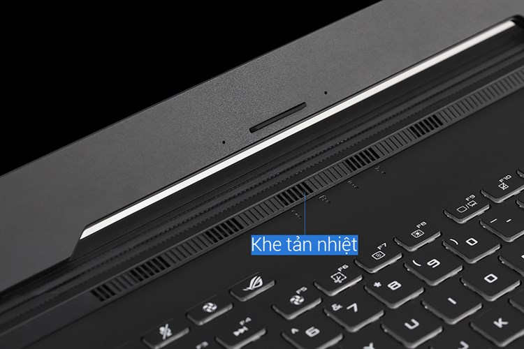 Laptop Asus Gaming Rog Strix G512 i7 10750H/8GB/512GB/144Hz/4GB GTX1650Ti/Win10 (IAL001T) Màu Đen