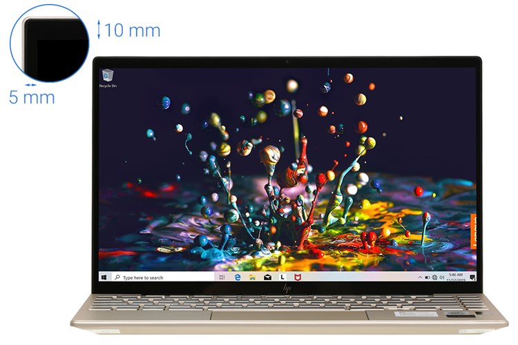 Laptop HP Envy 13 ba0045TU i5 1035G4/8GB/256GB/Office H&S2019/Win10 (171M2PA) Màu Vàng