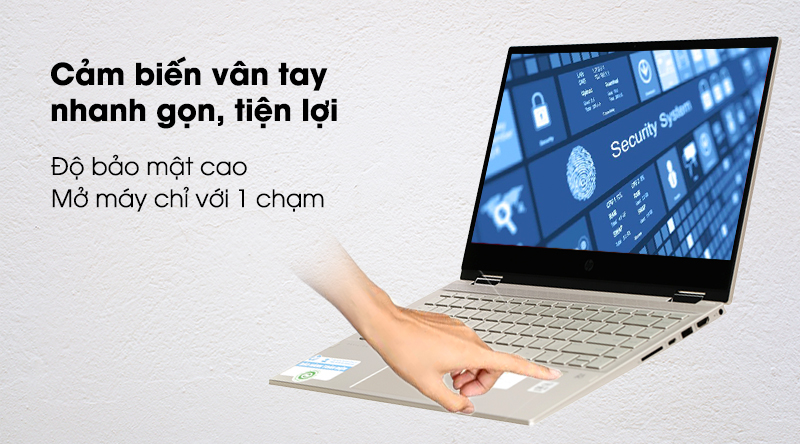 Laptop HP Pavilion x360 14 dw0060TU i3 1005G1/4GB/256GB/Pen/Office H&S2019/Win10 (195M8PA)