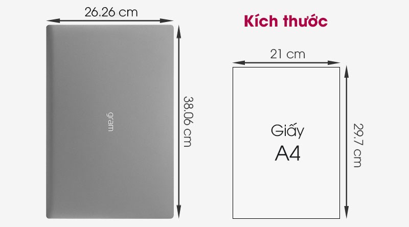 Laptop LG Gram 17  i7 1065G7/8GB/512GB/Win10 (17Z90N-V.AH75A5)