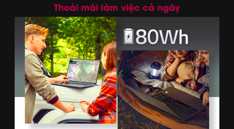 Laptop LG Gram 17  i7 1065G7/8GB/512GB/Win10 (17Z90N-V.AH75A5)