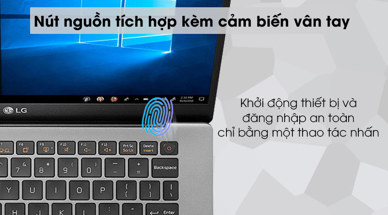 Máy tính xách tay LG Gram 14 i5 mới sinh viên - 4