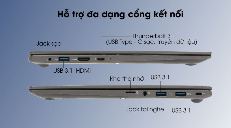 Laptop LG Gram 15 i5 1035G7/8GB/512GB/Win10 (15Z90N-V.AR55A5)