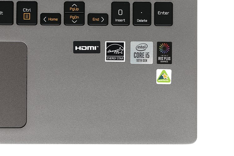 Laptop LG Gram 15 i5 1035G7/8GB/512GB/Win10 (15Z90N-V.AR55A5) Màu Xám