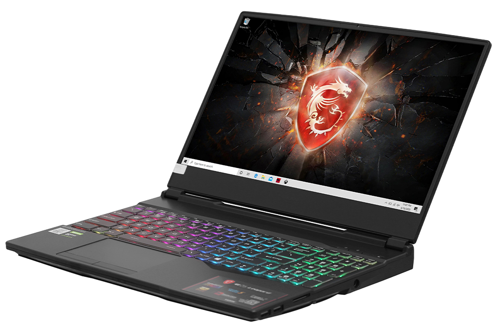 Laptop MSI Gaming Leopard 10SDK GL65 i7 10750H/16GB/512GB/144Hz/6GB GTX1660Ti/Balo/Win10 (242VN) Màu Đen