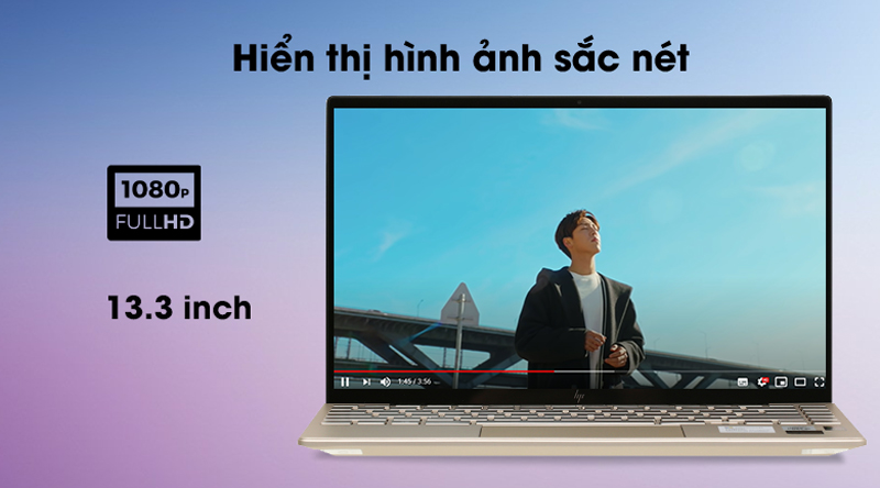 Laptop HP Envy 13 ba0046TU i5 1035G4/8GB/512GB/Office H&S2019/Win10 (171M7PA)