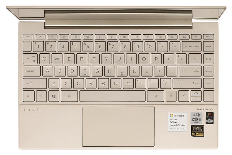 Laptop HP Envy 13 ba0046TU i5 1035G4/8GB/512GB/Office H&S2019/Win10 (171M7PA) Màu Vàng