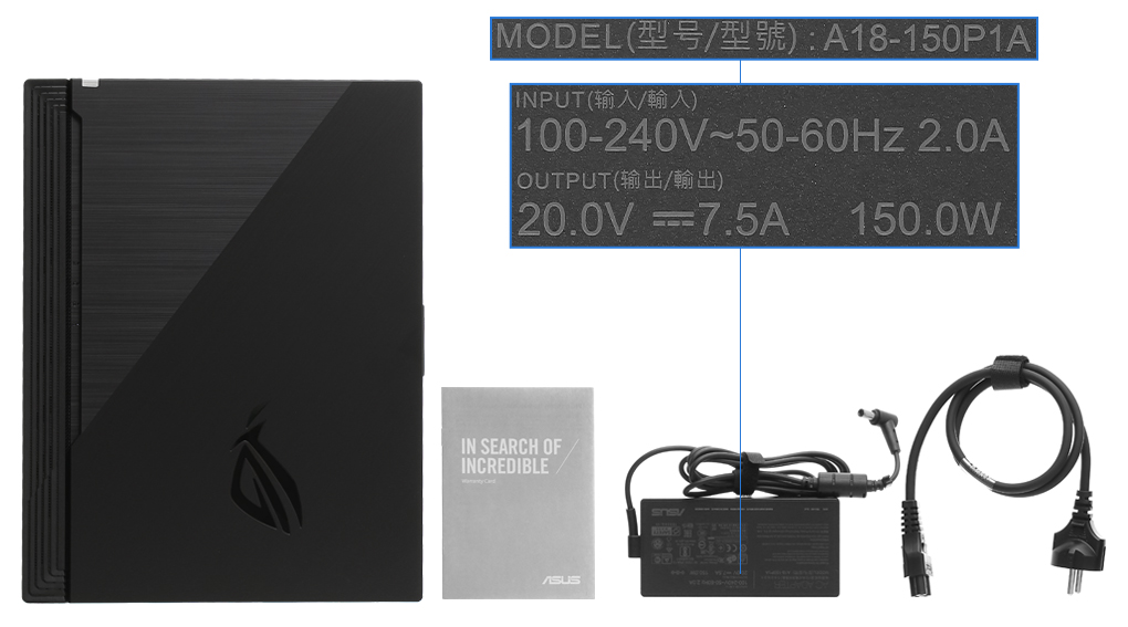 Bộ sản phẩm gồm: Dây nguồn, Sách hướng dẫn, Sạc Laptop Asus