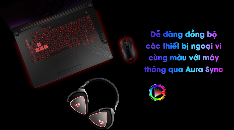 Laptop Asus Gaming Rog Strix G512 i5 10300H/8GB/512GB/144Hz/4GB GTX1650Ti/Win10 (IAL013T)