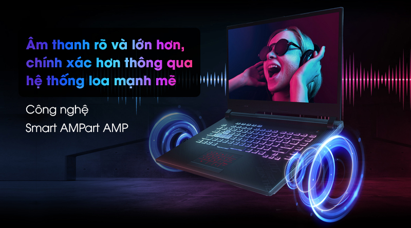 Laptop Asus Gaming Rog Strix G512 i5 10300H/8GB/512GB/144Hz/4GB GTX1650Ti/Win10 (IAL013T)