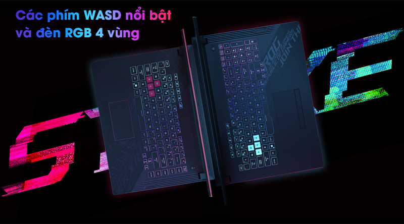 Laptop Asus Gaming Rog Strix G512 i5 10300H/8GB/512GB/144Hz/4GB GTX1650Ti/Win10 (IAL013T)