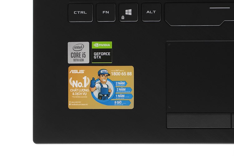 Laptop Asus Gaming Rog Strix G512 i5 10300H/8GB/512GB/144Hz/4GB GTX1650Ti/Win10 (IAL013T) Màu Đen
