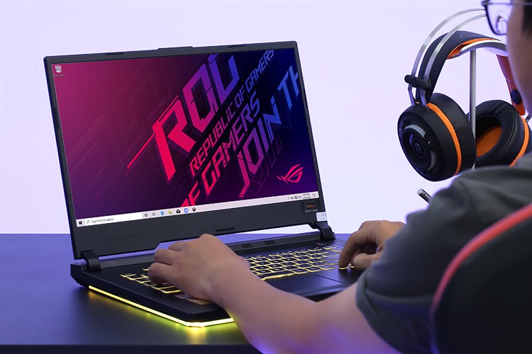 Laptop Asus Gaming Rog Strix G512 i5 10300H/8GB/512GB/144Hz/4GB GTX1650Ti/Win10 (IAL013T) Màu Đen