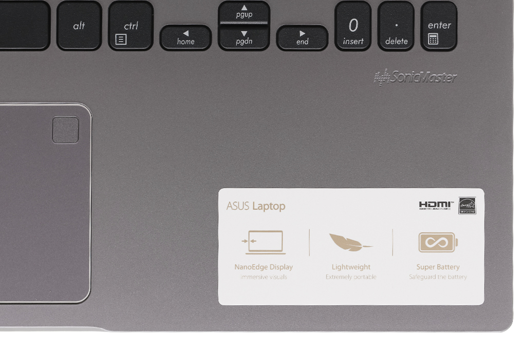 Laptop Asus VivoBook X509M N5000/4GB/512GB/Win10 (EJ255T) - 10