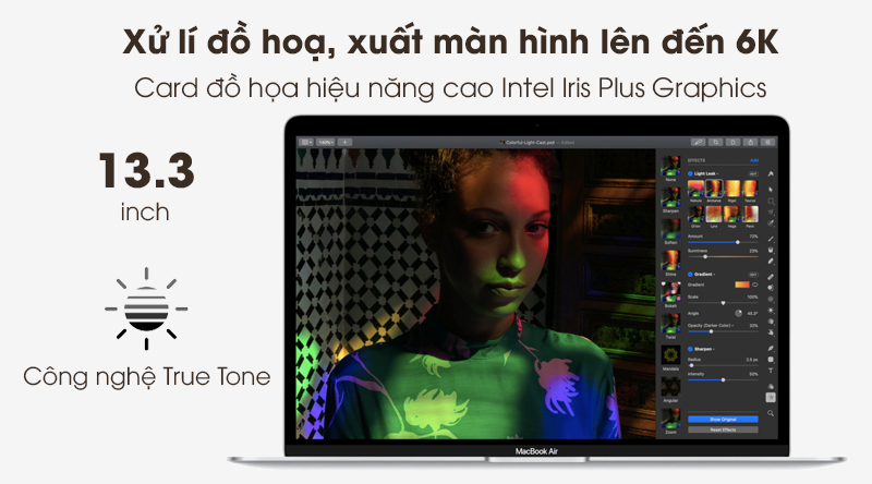 Laptop Apple MacBook Air 2020 i3 1.1GHz 8GB/256GB (MWTJ2SA/A)