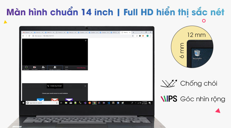 Laptop Lenovo ThinkBook 14IIL i5 1035G1/8GB/512GB/Win10 (20SL00MFVN)