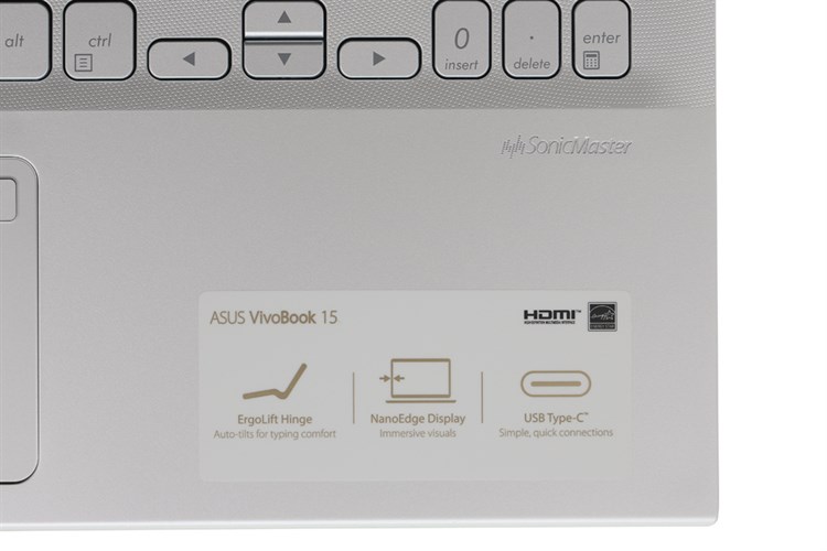 Laptop Asus VivoBook A512FA i3 10110U/8GB/512GB/Win10 (EJ2033T) Màu Bạc