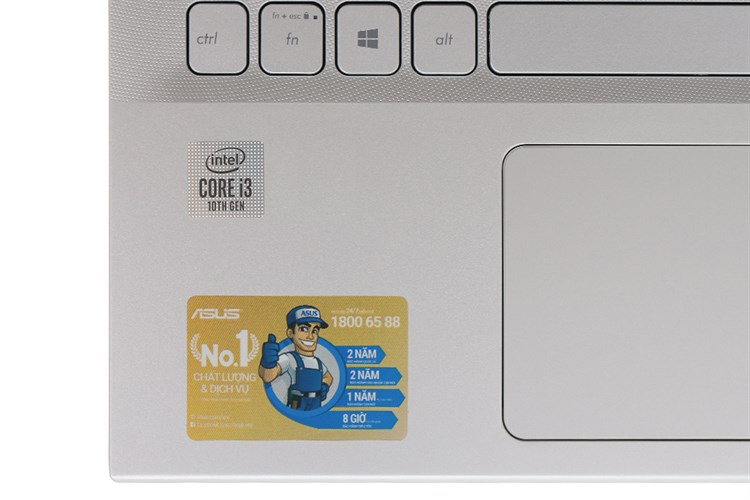 Laptop Asus VivoBook A512FA i3 10110U/8GB/512GB/Win10 (EJ2033T) Màu Bạc