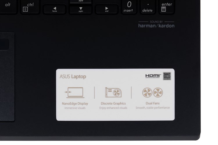 Laptop Asus VivoBook Gaming F571GT i5 9300H/8GB/32GB+512GB/120Hz/4GB GTX1650/Win10 (AL851T) Màu Đen