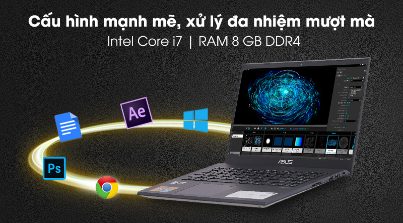 Laptop Asus VivoBook Gaming F571GT i7 9750H/8GB/512GB/120Hz/4GB GTX1650/Win10 (AL858T)