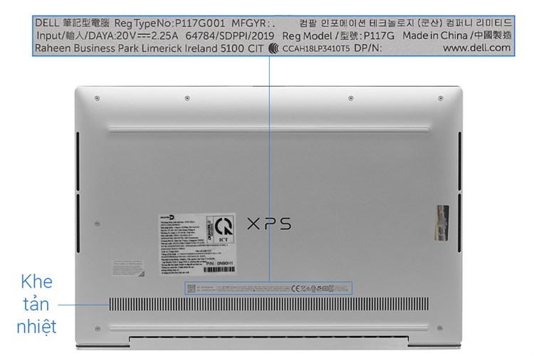 Laptop Dell XPS 13 9300 i7 1065G7 16GB/512GB/Office365/Win10 (0N90H1)