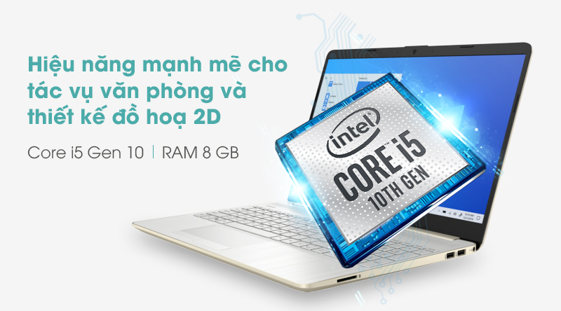 Laptop HP 15s du1076TX i5 10210U/8GB/512GB/2GB MX130/Win10 (1R8E2PA)