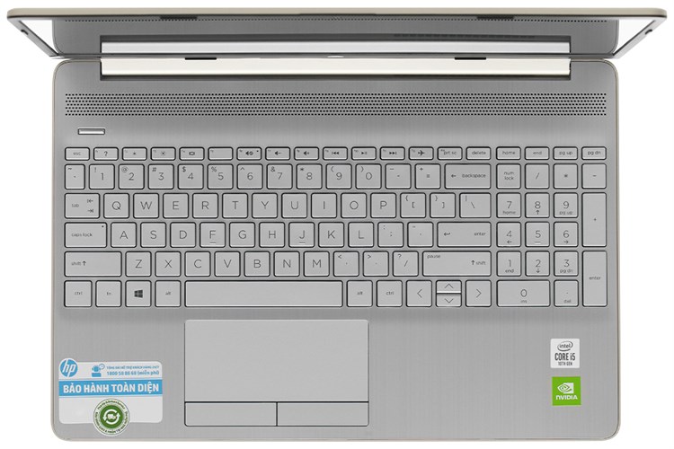 Laptop HP 15s du1076TX i5 10210U/8GB/512GB/2GB MX130/Win10 (1R8E2PA) Màu Vàng