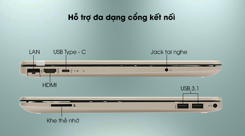 Laptop HP 15s du1077TX i7 10510U/8GB/512GB/2GB MX130/Win10 (1R8E3PA)