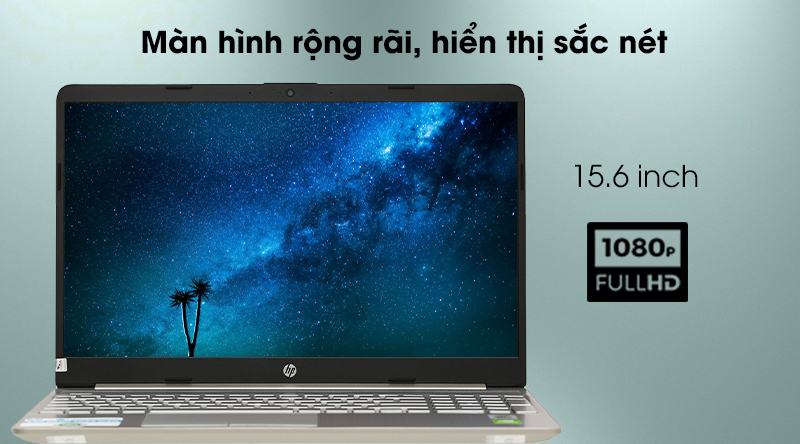 Laptop HP 15s du1077TX i7 10510U/8GB/512GB/2GB MX130/Win10 (1R8E3PA)
