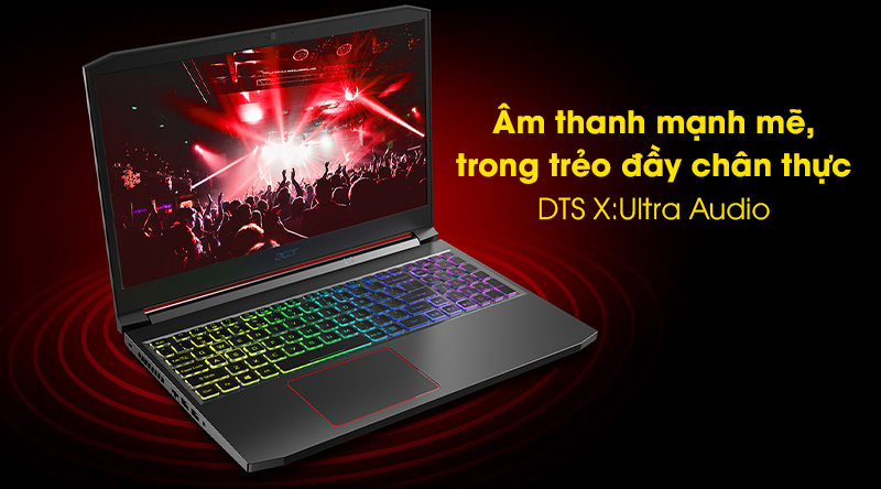 Laptop Acer Nitro AN515 55 5923 i5 10300H/8GB/512GB/144Hz/4GB 1650Ti/Win10 (NH.Q7NSV.004)