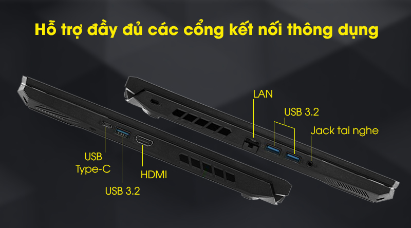 Laptop Acer Nitro AN515 55 5923 i5 10300H/8GB/512GB/144Hz/4GB 1650Ti/Win10 (NH.Q7NSV.004)