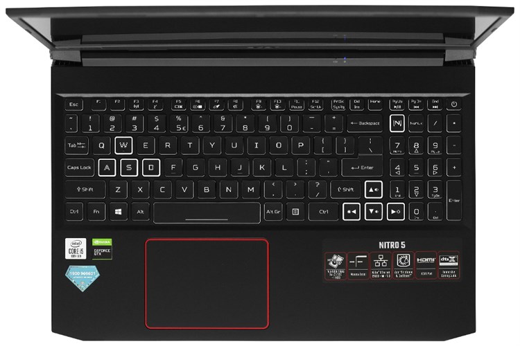 Laptop Acer Nitro AN515 55 5923 i5 10300H/8GB/512GB/144Hz/4GB 1650Ti/Win10 (NH.Q7NSV.004) Màu Đen