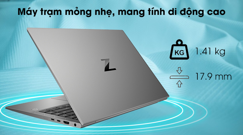 Laptop HP ZBook FireFly 14 G7 i5 (8VK70AV) - Thiết kế