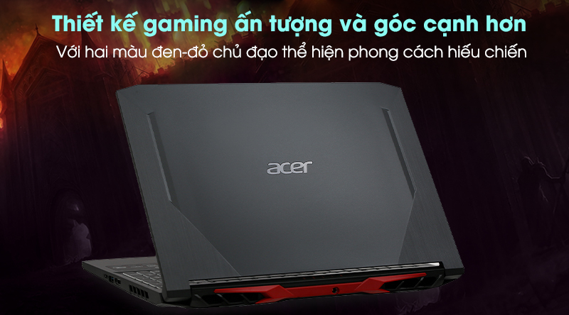 Laptop Acer Nitro 5 AN515 55 70AX i7 10750H/8GB/512GB/4GB GTX1650Ti/Win10 (NH.Q7NSV.001)