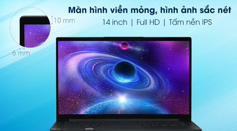 Laptop Lenovo Yoga Slim 7 14IIL05 i7 1065G7/8GB/512GB/Win10 (82A100FKVN)