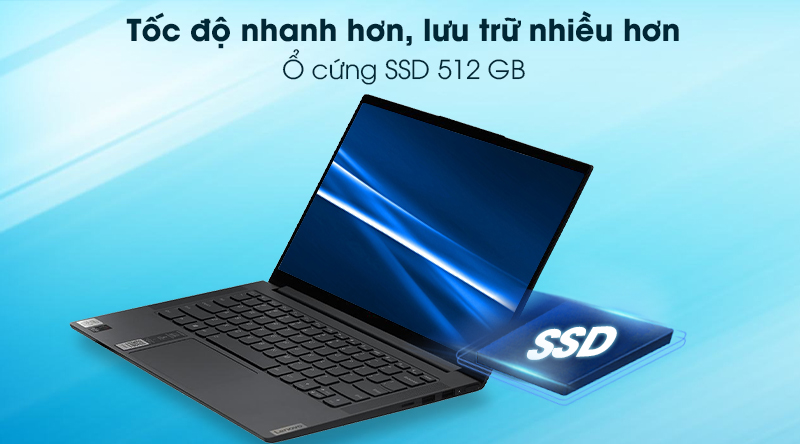 Laptop Lenovo Yoga Slim 7 14IIL05 i7 1065G7(82A100FKVN) - SSD