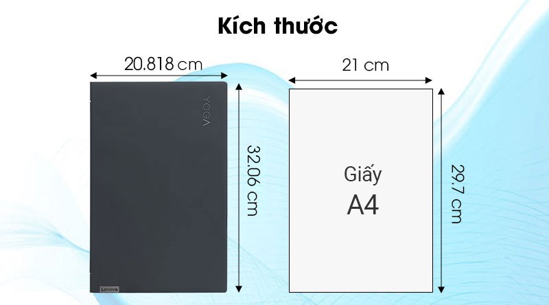 Laptop Lenovo Yoga Slim 7 14IIL05 i5 1035G4/8GB/512GB/Win10 (82A1007UVN)