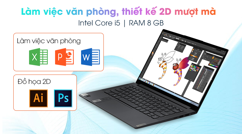 Laptop Lenovo Yoga Slim 7 14IIL05 i5 1035G4/8GB/512GB/Win10 (82A1007UVN)