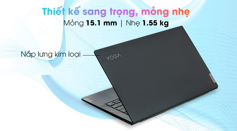 Lenovo Yoga Slim 7 14IIL05 i5 1035G4 (82A1007UVN) - Thiết kế