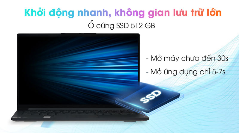 Lenovo Yoga Slim 7 14IIL05 i5 1035G4 (82A1007UVN) - SSD