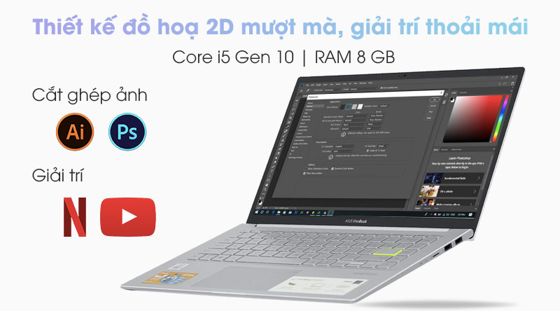 Laptop được trang bị cấu hình Intel Core i5 Comet Lake 10210U Laptop được trang bị cấu hình Intel Core i5 Comet Lake 10210U