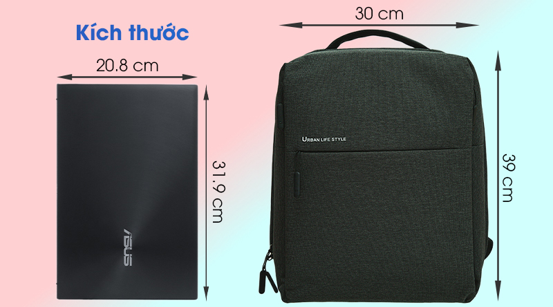 Laptop Asus ZenBook UX425JA i5 1035G1/8GB/512GB/Túi/Numpad/Win10 (BM076T)