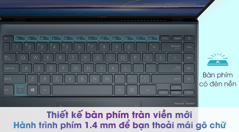 Laptop Asus ZenBook UX425JA i5 1035G1/8GB/512GB/Túi/Numpad/Win10 (BM076T)