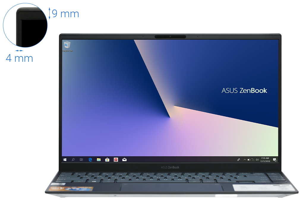 Laptop Asus ZenBook UX425JA i5 1035G1/8GB/512GB/Túi/Numpad/Win10 (BM076T) - 3