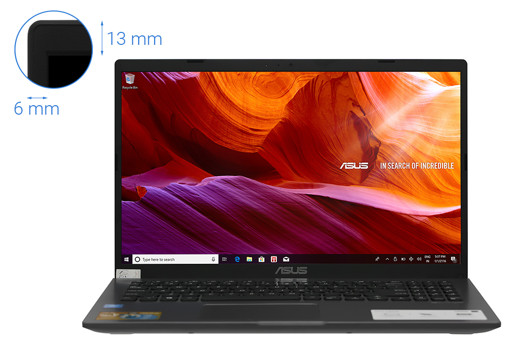 Laptop Asus VivoBook X509MA N5030/4GB/512GB/Win10 (EJ256T) - 3