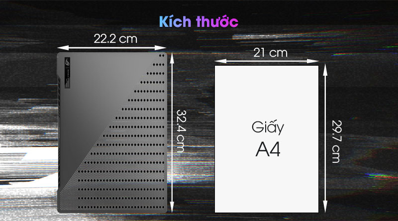 Laptop Asus Rog Zephyrus GA401II R7 4800HS/16GB/512GB/120Hz/4GB GTX1650Ti/Túi/AniMe Matrix/Win10 (HE154T)