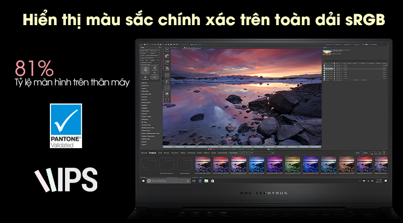 Laptop Asus Rog Zephyrus GU502LU i7 10750H/16GB/512GB/240Hz 3ms/6GB GTX1660Ti/Balo/Chuột/Win10 (AZ006T)