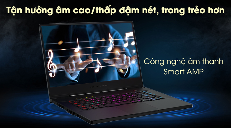 Laptop Asus Rog Zephyrus GU502LU i7 10750H/16GB/512GB/240Hz 3ms/6GB GTX1660Ti/Balo/Chuột/Win10 (AZ006T)