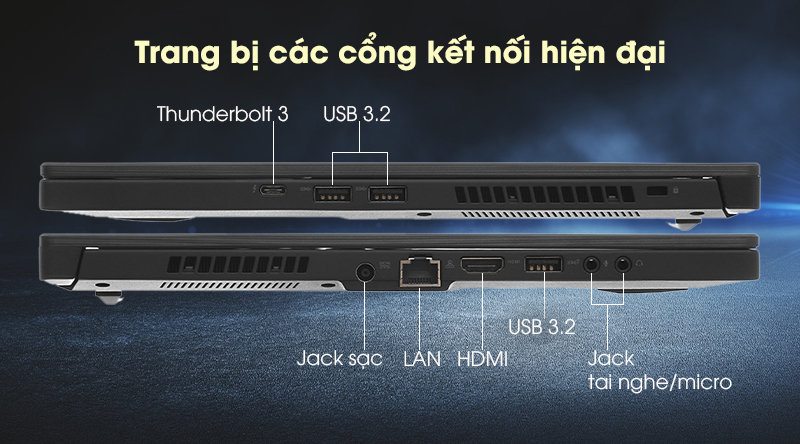 Laptop Asus Rog Zephyrus GU502LU i7 10750H/16GB/512GB/240Hz 3ms/6GB GTX1660Ti/Balo/Chuột/Win10 (AZ006T)